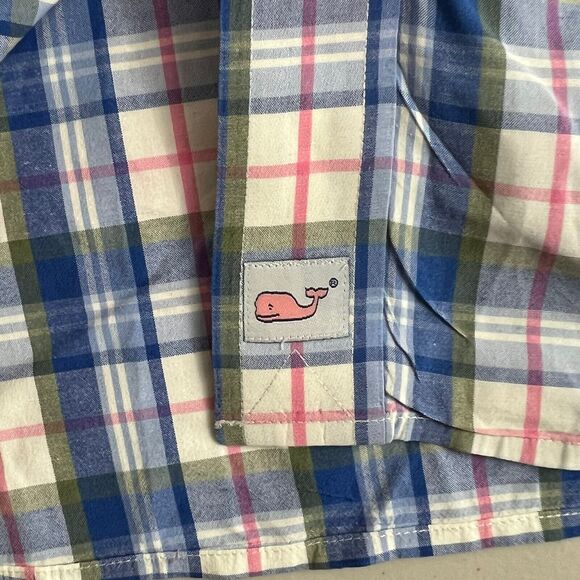 Vineyard Vines Mens Multicolor Plaid Long Sleeve Button Down Murray Shirt Large - Picture 4 of 5